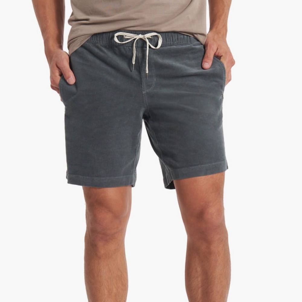 Vuori Optimist Short Men's Corduroy Shorts Smoked Beryl M